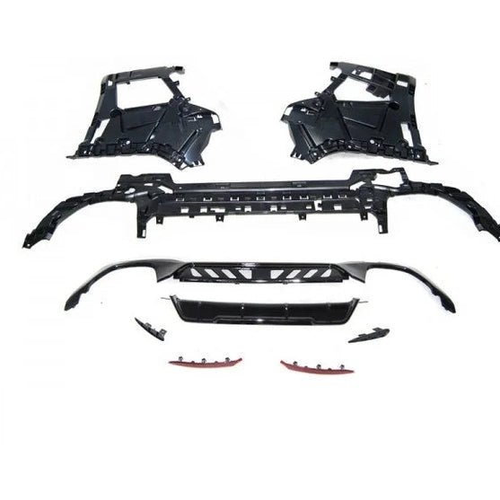 Achterbumper M Sport Pakket Look M340I BMW 3 Serie G20 Sedan — Met Parkeersensor Voorbereiding En Met Gaten Voor Parkeerassistent. - Beamerstyling.nl