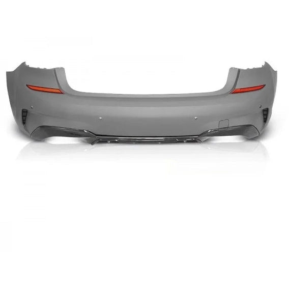 Achterbumper M Sport Pakket Look M340I BMW 3 Serie G20 Sedan — Met Parkeersensor Voorbereiding En Zonder Parkeerassistent Gaten. - Beamerstyling.nl