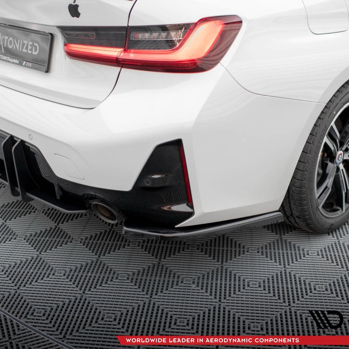 Achterbumper splitters - BMW G20LCI / G21LCI - M Pakket - Maxton Design | 22 - 25 - Beamerstyling.nl