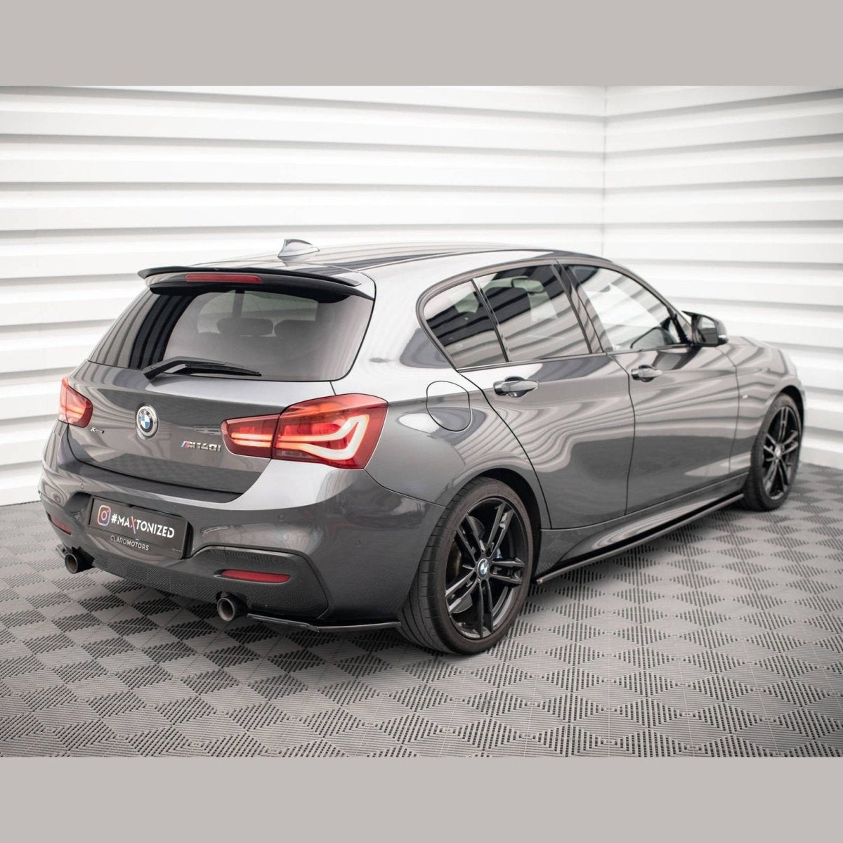 Achterbumper Splitters V1 - BMW F20LCI / F21LCI - M Pakket - Maxton Design | 2015-2019 - Beamerstyling.nl