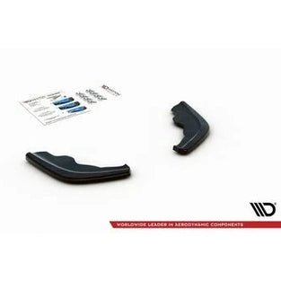 Achterbumper Splitters V1 - BMW F40 - Hoogglans Zwart - Maxton Design - Beamerstyling.nl
