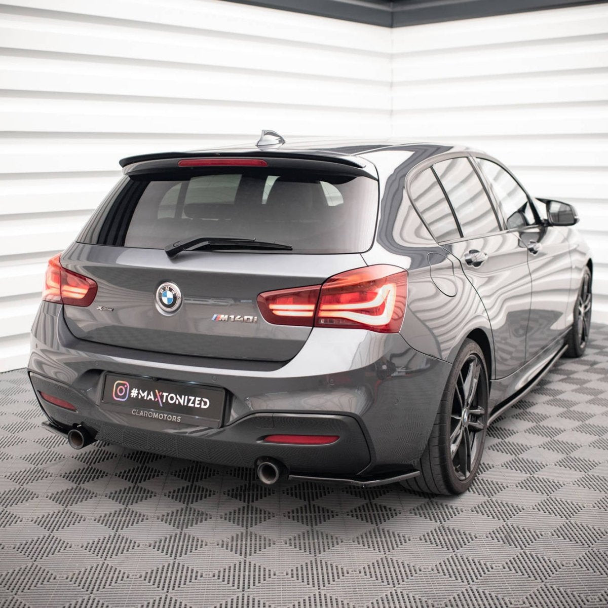 Achterbumper Splitters V2 - BMW F20LCI / F21LCI - M Pakket - Maxton Design | 2015-2019 - Beamerstyling.nl