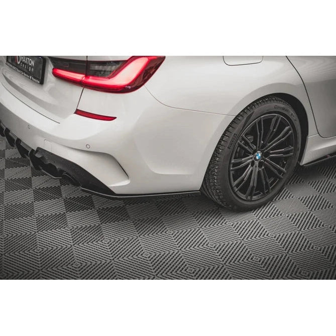 Achterbumper Splitters V2 - BMW G20 / G21 - M Pakket - Maxton Design - Beamerstyling.nl