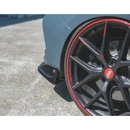 Achterbumper Splitters V4 - BMW F40 - Hoogglans Zwart - Maxton Design - Beamerstyling.nl