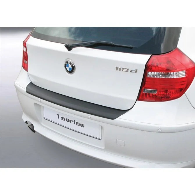 Achterbumper Beschermlijst - BMW 1 Serie E87 - Zwart | 2007-2011