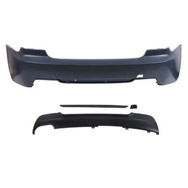 Achterbumper M Pakket Look BMW E92 / E93 2006-2013 — Zonder Voorbereidingen Voor Parkeersensoren