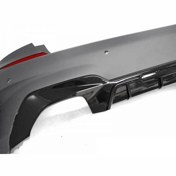 Achterbumper M Sport Pakket Look M340I BMW 3 Serie G20 Sedan — Met Parkeersensor Voorbereiding En Zonder Parkeerassistent Gaten.