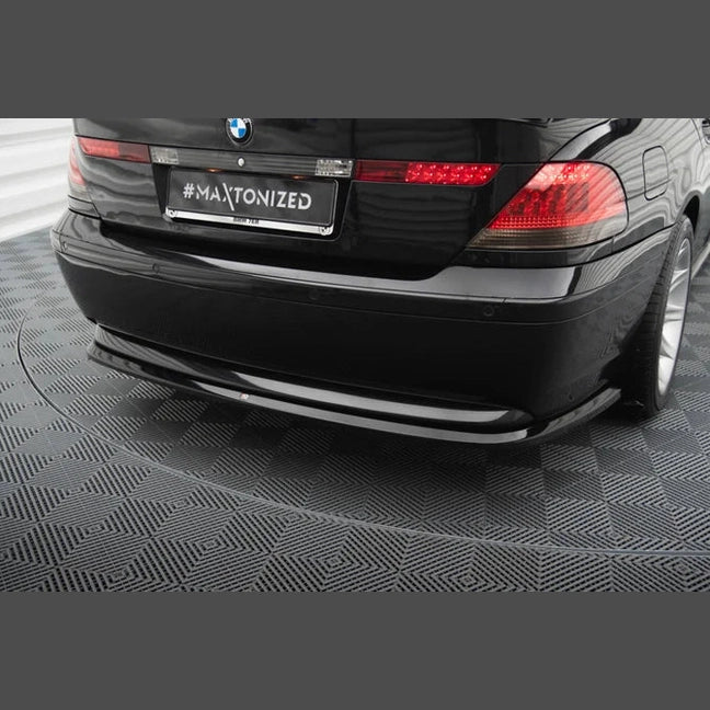 Achterbumper Splitter - BMW 7 Serie E65 - Maxton Design | 2000-2005