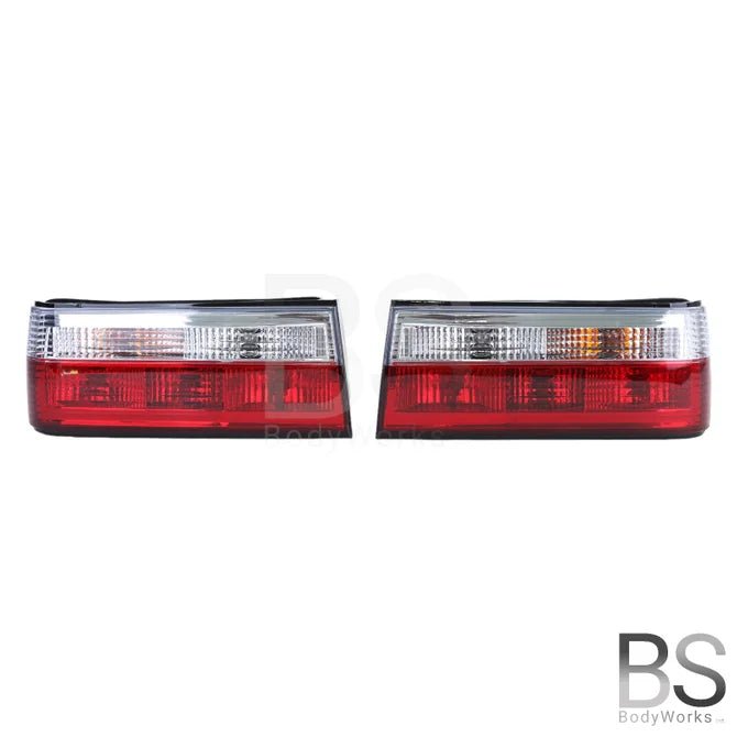 Achterlichten - BMW 3 Serie E30 - Rood / Helder | 1987-1994 - Beamerstyling.nl