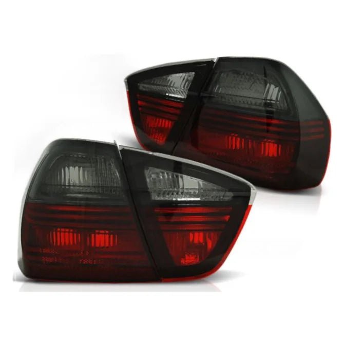 Achterlichten - BMW E90 Sedan - Blackline - Rood/Smoke - Depo | 2005-2008 - Beamerstyling.nl