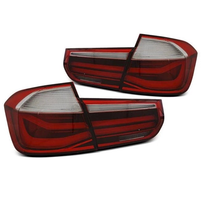 Achterlichten Facelift Look Rood / Wit BMW 3 Serie F30 Sedan 2011-2015 - Beamerstyling.nl