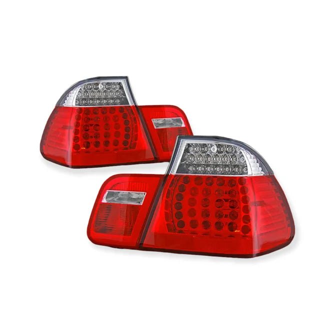 Achterlichten LED Rood / Smoke BMW 3 Serie E46 Sedan 2001 - 2005 - Beamerstyling.nl