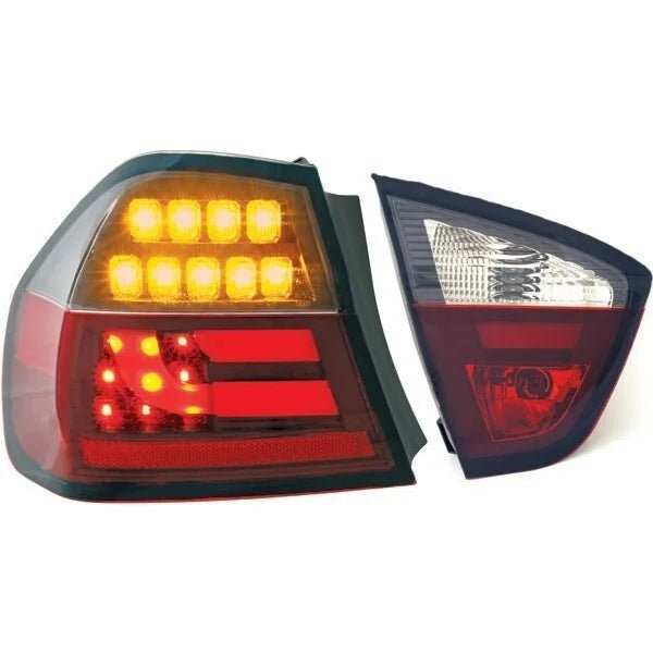 Achterlichten LED Smoke BMW 3 Serie E90 Sedan 2005-2008 - Beamerstyling.nl