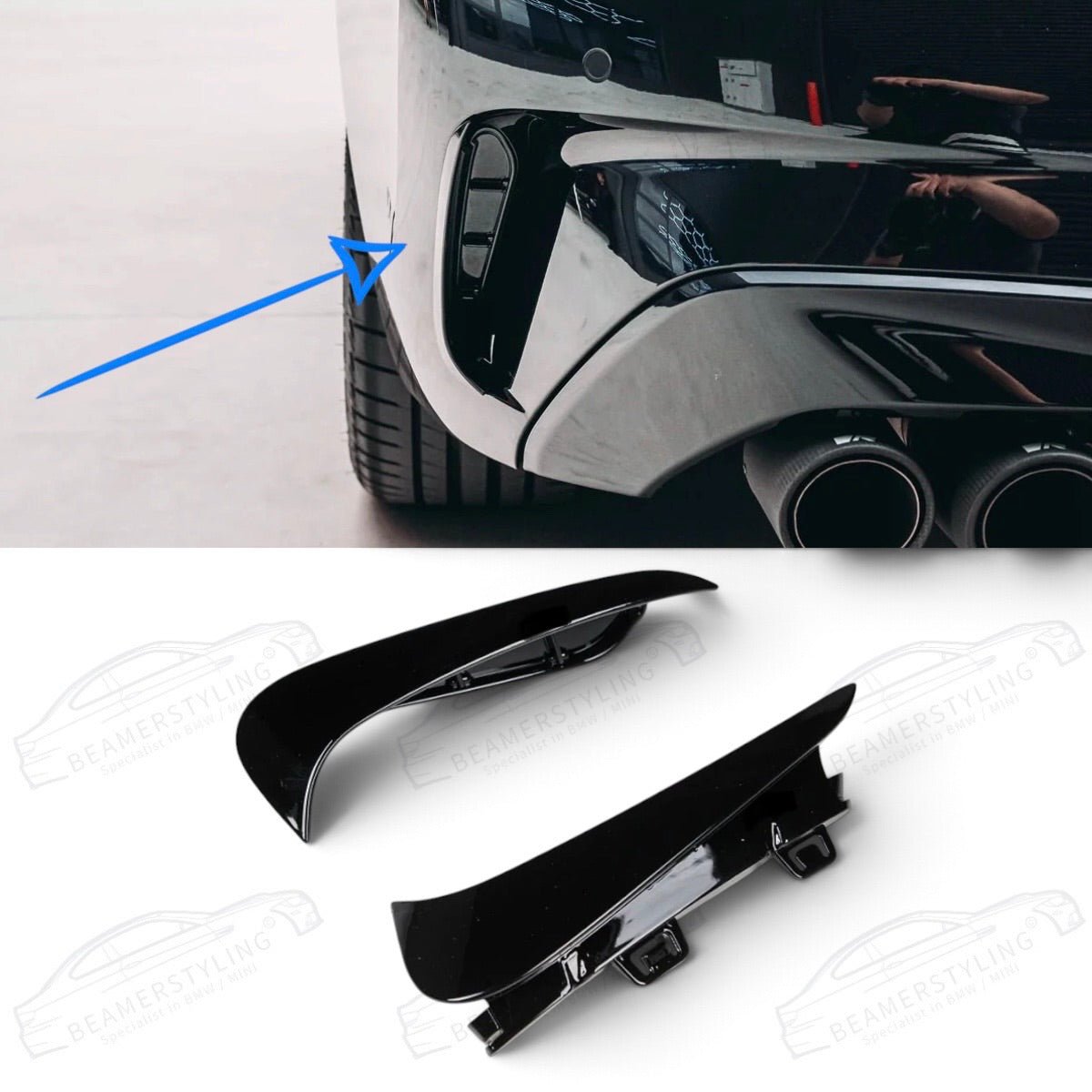 Air Vent Covers V3 - BMW G20 Sedan - Hoogglans Zwart | 19-22 - Beamerstyling.nl