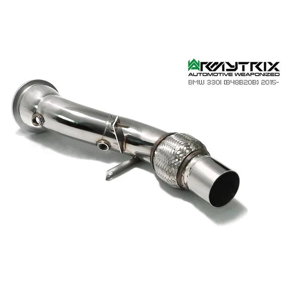 Armytrix Downpipe - BMW G30 / G31 - B48 - De-Cat - Cat-Sim | Ceramic Coated