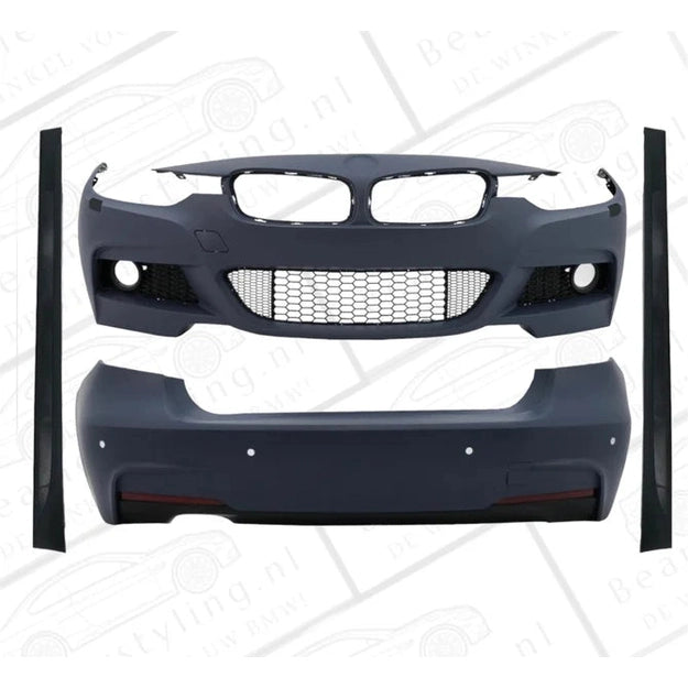Bumper Pakket - BMW F30 Sedan - M Pakket Look - PDC Achter