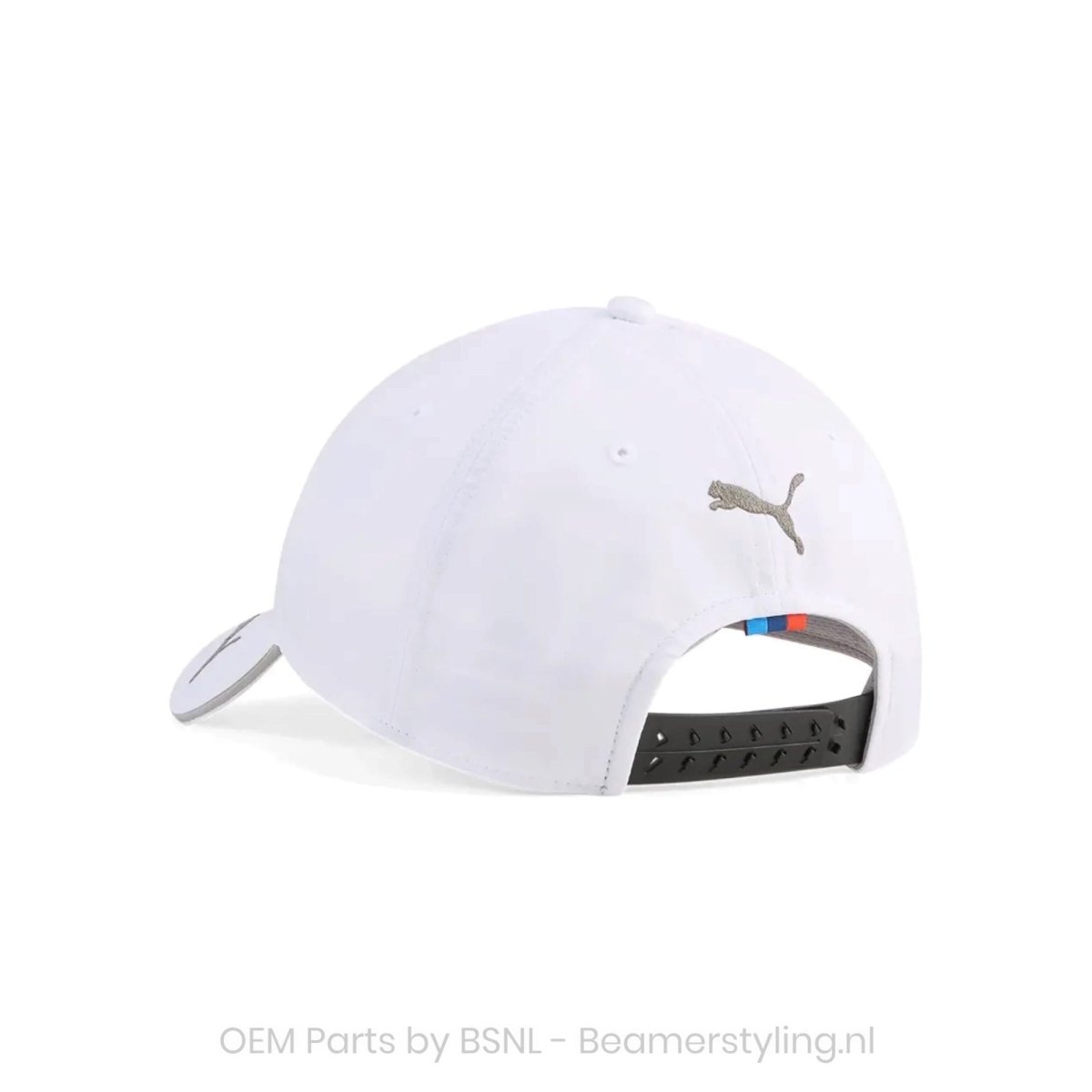 Baseball Pet - BMW M Motorsport Team - Lifestyle Collectie 2026 | Wit - Beamerstyling.nl