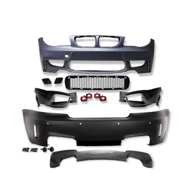 BMW 1 Serie 1M Evo Look Pakket Inclusief Airducts E82 / E88 - Beamerstyling.nl