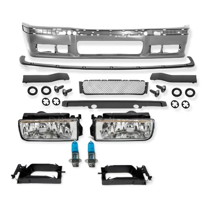 BMW 3 Serie M Tech Look Voorbumper Compleet Inclusief Mistlampen E36 - Beamerstyling.nl