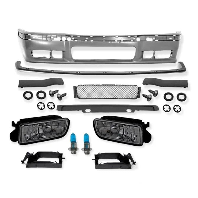 BMW 3 Serie M Tech Look Voorbumper Compleet Inclusief Smoke Mistlampen E36 - Beamerstyling.nl