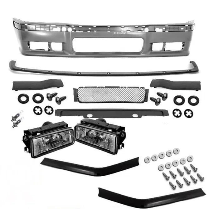 BMW 3 Serie M Tech Look Voorbumper Inclusief Gt Corners En Mistlampen E36 - Beamerstyling.nl