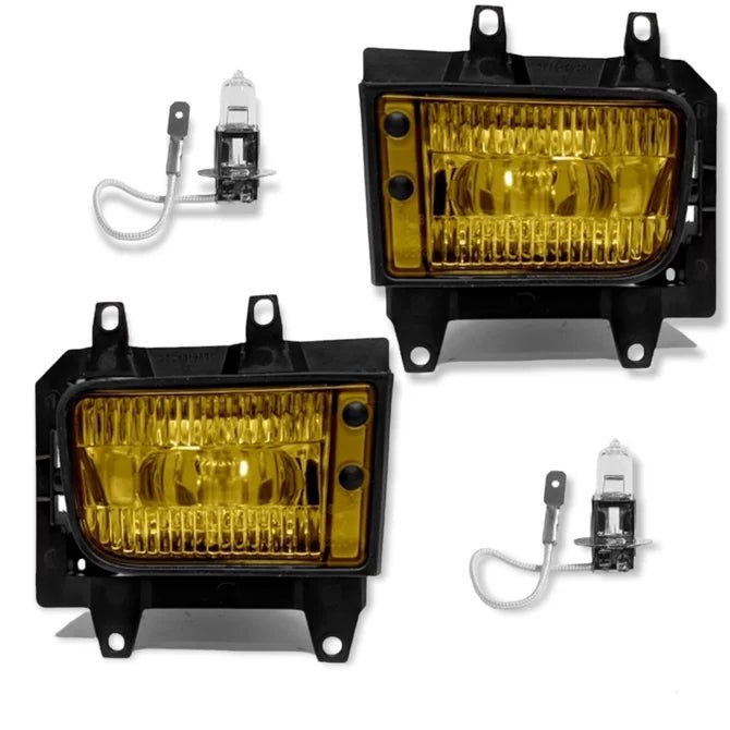 BMW 3 Serie Mistlampen Geel Inclusief Lampen E30 1987-1994 - Beamerstyling.nl