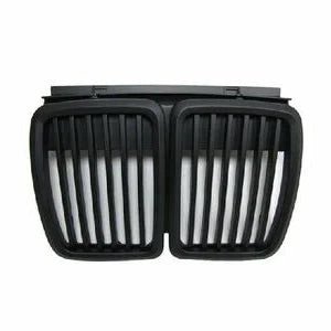 BMW 3 Serie Nieren / Grill Mat Zwart E30 1984-1990 - Beamerstyling.nl