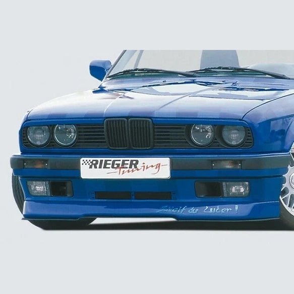 BMW 3 Serie Spoiler Zwaard Voor Rieger Front Spoiler E30 - Beamerstyling.nl
