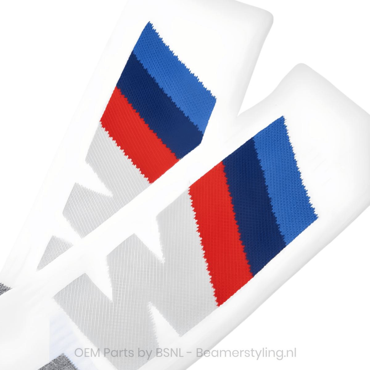 BMW M Sokken - Met M logo opdruk - Wit/Grijs | Maat 43 - 46 - Beamerstyling.nl