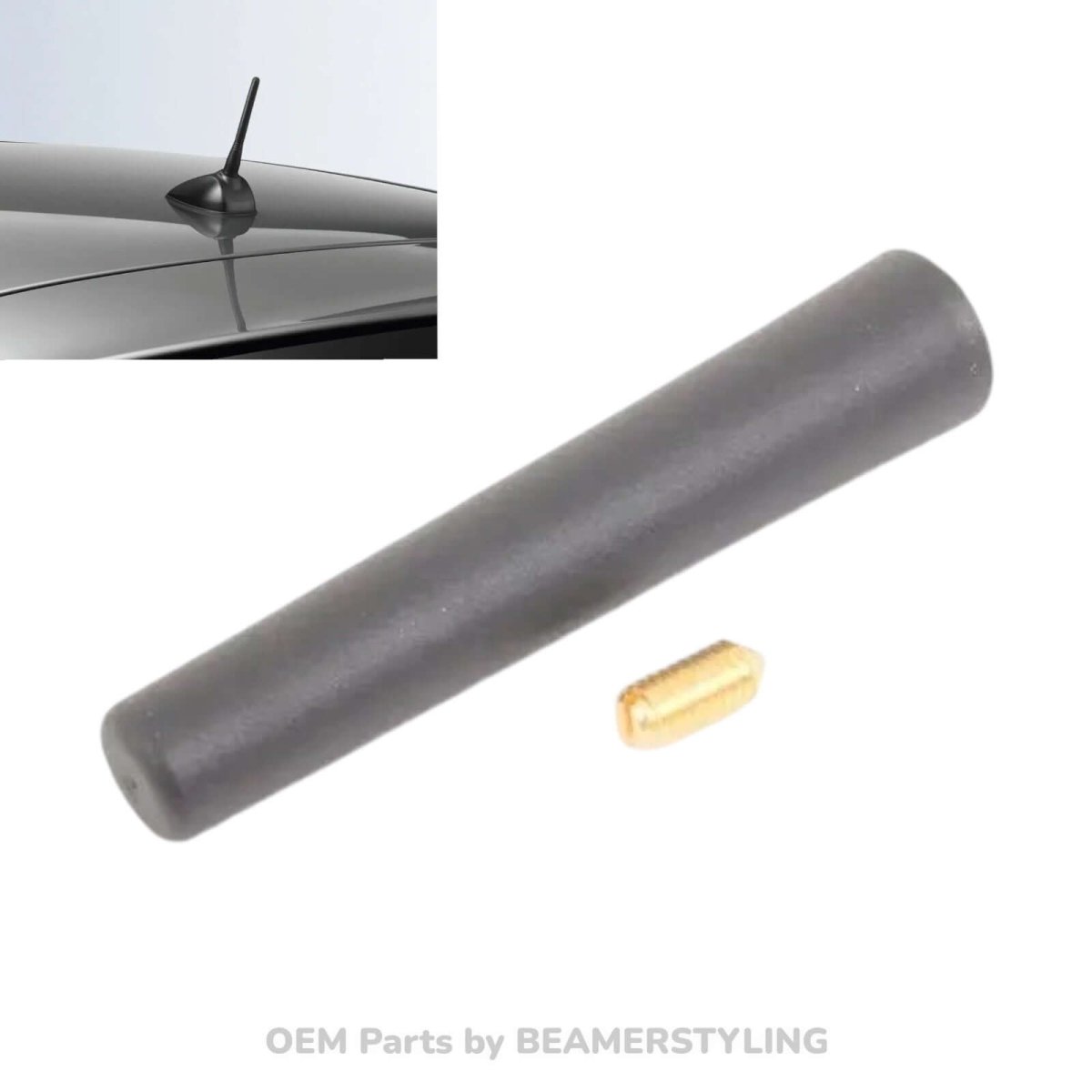 BMW Sport Antenne - Staafantenne - Kort - Origineel BMW | 65202296761 - Beamerstyling.nl