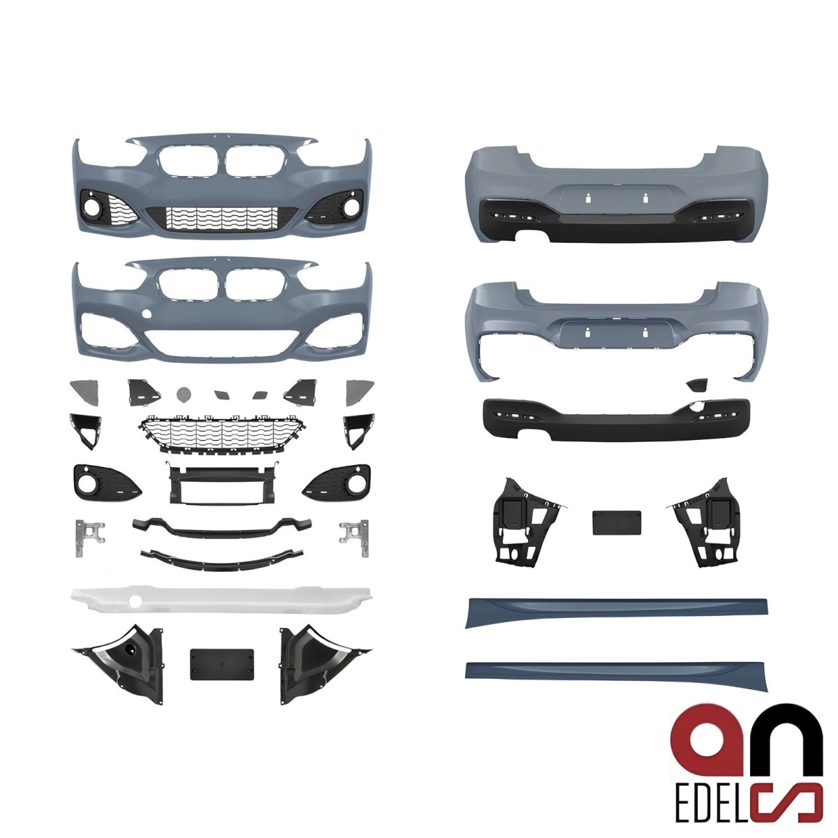 Bumper Pakket - BMW 1 Serie F20LCI (5D) - M Pakket Look | 15 - 19 - Beamerstyling.nl