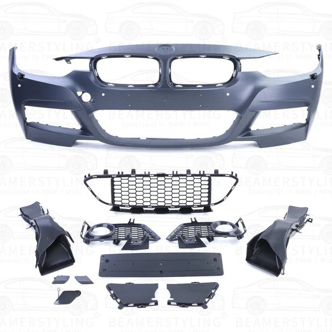 Bumper Pakket - BMW 3 Serie F30 Sedan - M Pakket Look - PDC Rondom | 12-15 - Beamerstyling.nl