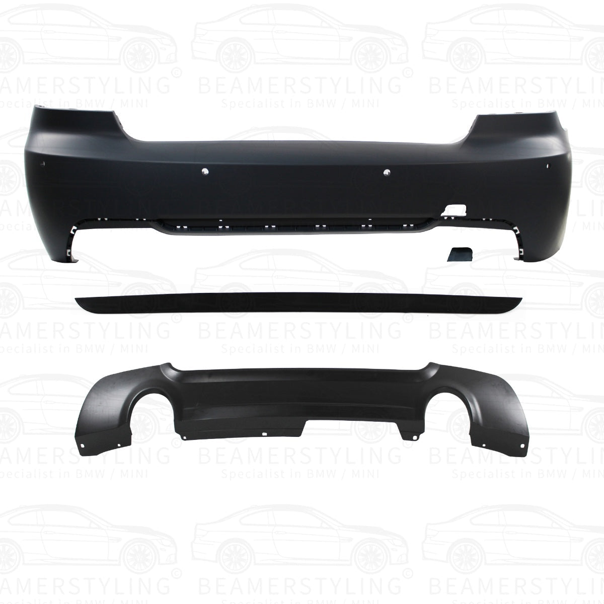 Bumper Pakket - BMW E92 / E93 LCI - M Pakket Look - Met PDC | 10-14 - Beamerstyling.nl