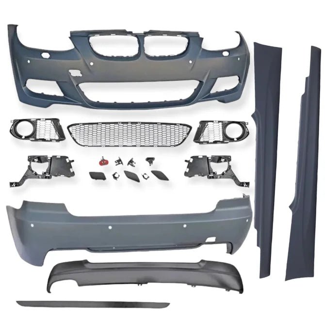 Bumper Pakket - BMW E92 / E93 - M Pakket Look | 2006 - 2010 — Zonder Voorbereidingen Voor Parkeersensoren - Beamerstyling.nl