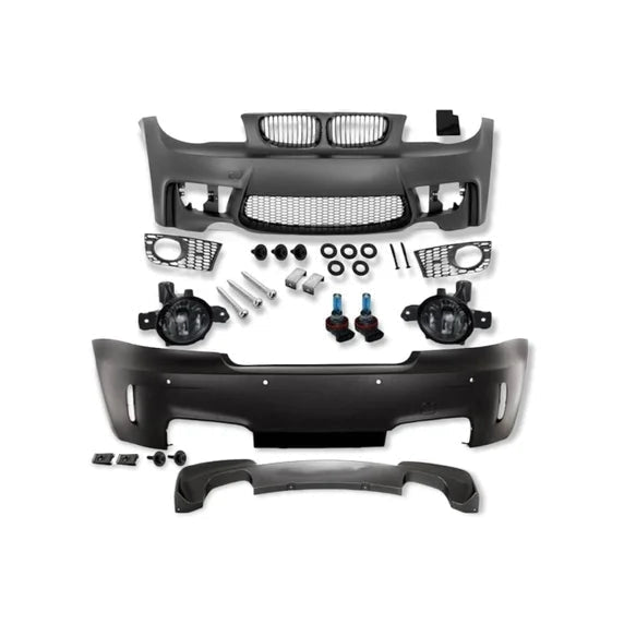 Bumper Set - BMW E82 / E88 - 1M Look - Compleet | 2007-2011 - Beamerstyling.nl