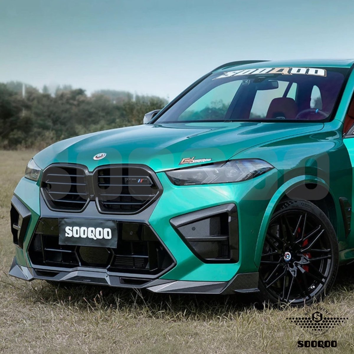 Carbon Air Intakes - BMW X5 M F95LCI En X6 M F96LCI - Pre - Preg | Sooqoo - Beamerstyling.nl