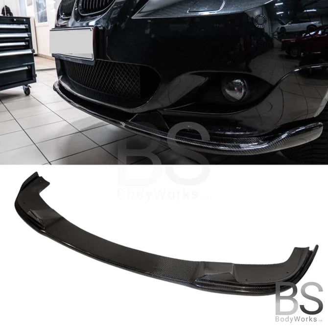 Carbon Front Lip - BMW 5 Serie E60 / E61 - Hamann Style | 03 - 10 - Beamerstyling.nl