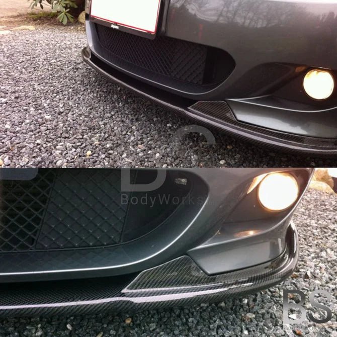 Carbon Front Lip - BMW 5 Serie E60 / E61 - Hamann Style | 03 - 10 - Beamerstyling.nl