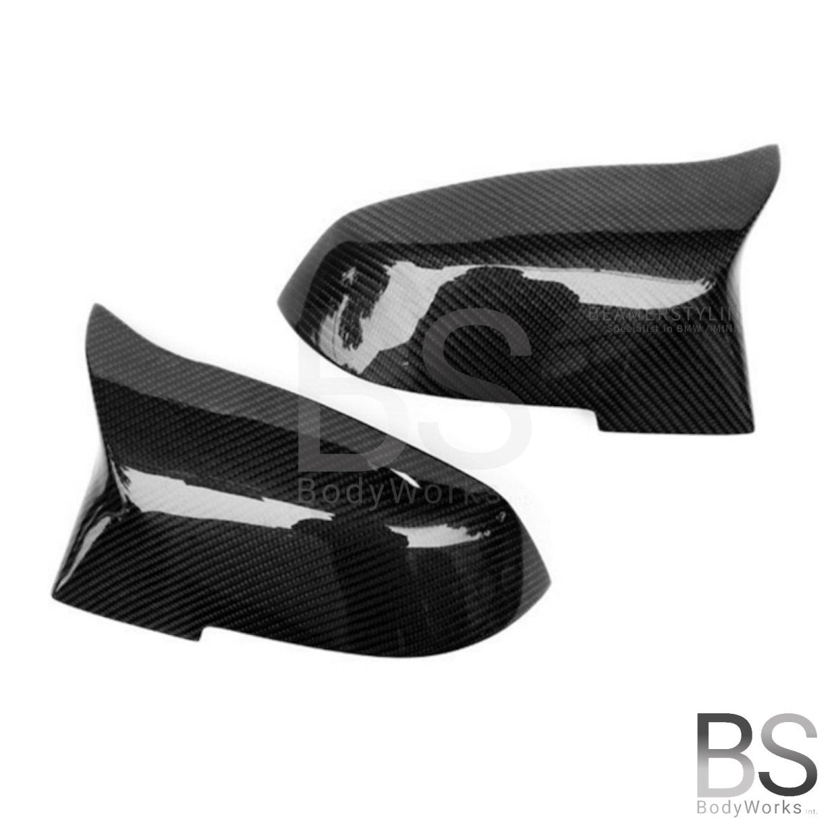 Carbon Spiegelkappen - BMW F20 / F21 / F22 / F87 / F23 / F30 / F31 / F32 / F33 / F34 / F36 / I3 / E84 - M3/M4 Look - Beamerstyling.nl