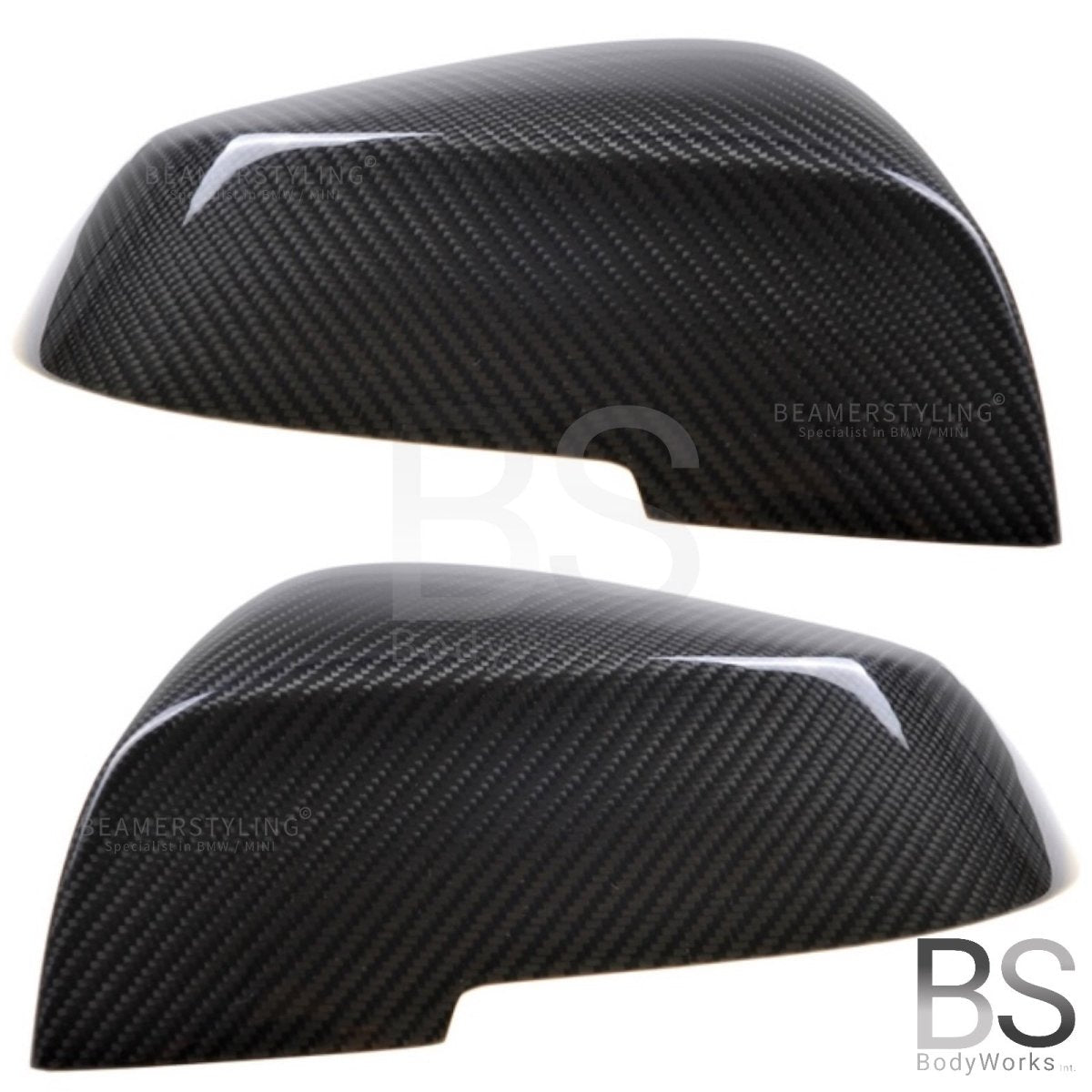 Carbon Spiegelkappen - BMW F20 / F21 / F22 / F87 / F23 / F30 / F31 / F32 / F33 / F34 / F36 / I3 / E84 - Oem Look - Beamerstyling.nl