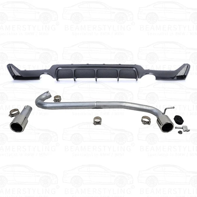 Conversiekit V3 - BMW F32 / F33 / F36 - 440I M Performance Look - 425/428/430 | Carbon Look - Beamerstyling.nl
