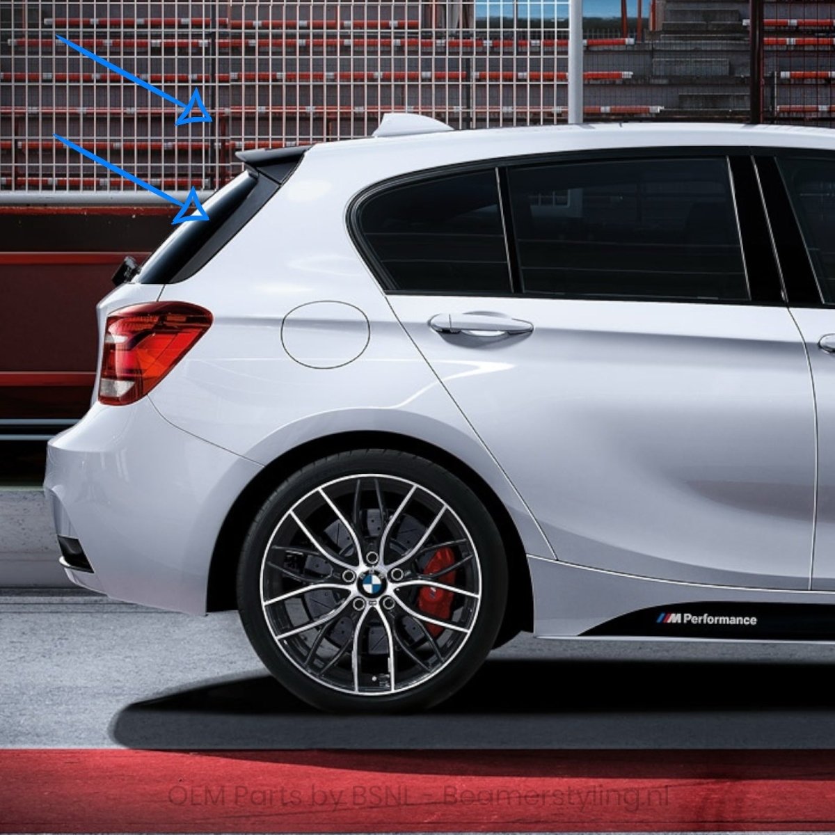 Dakspoiler + Vinnen - BMW 1 Serie F20 / F21 - Origineel BMW - M Performance | 11 - 19 - Beamerstyling.nl