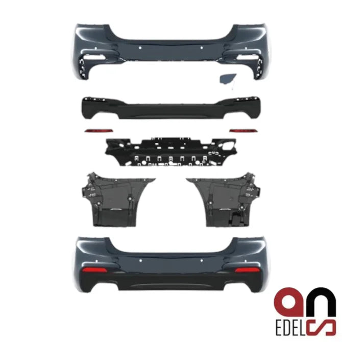 Achterbumper An - BMW G30 Sedan - M Pakket Look | 17-20