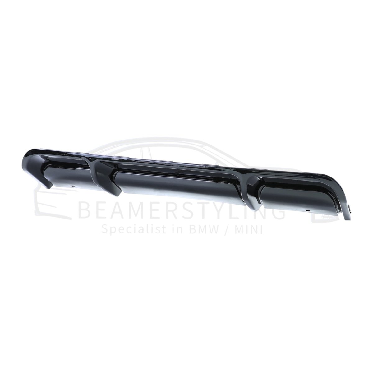 Diffuser - BMW 1 Serie F20 / F21 - Performance Look - Hoogglans Zwart | 11 - 15 - Beamerstyling.nl