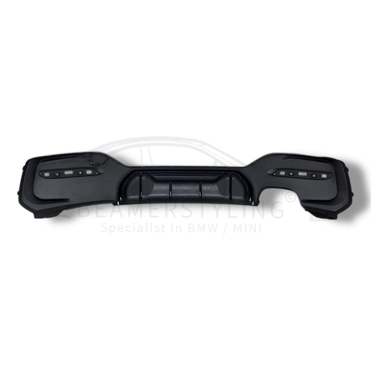 Diffuser - BMW 1 Serie F20LCI / F21LCI - Competition Look - Hoogglans Zwart | 03/2015 - 2019 - Beamerstyling.nl