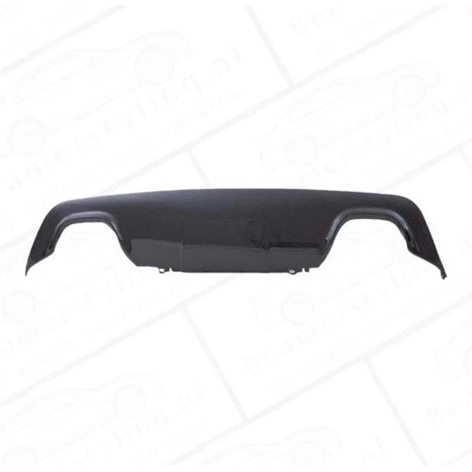 Diffuser - BMW E60 / E61 - Carbon Look - 4 Uitlaten | 2003 - 2010 - Beamerstyling.nl