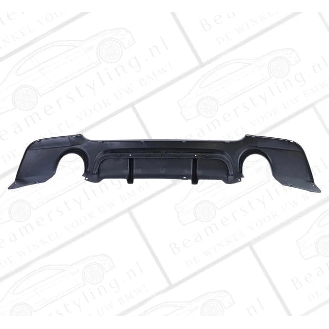 Diffuser - BMW E92 / E93 - M Performance Look - 335I / 335D - Glanzend Zwart | 2006-2014 - Beamerstyling.nl