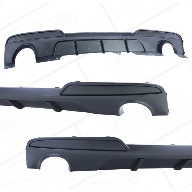 Diffuser - BMW F10 / F11 - M Performance Look - 535I / 535D - Mat Zwart | 10 - 17 - Beamerstyling.nl