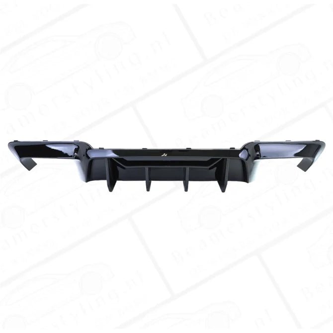 Diffuser - BMW F10 / F11 - M5 Evo Look - Glanzend Zwart | 2010 - 2017 - Beamerstyling.nl