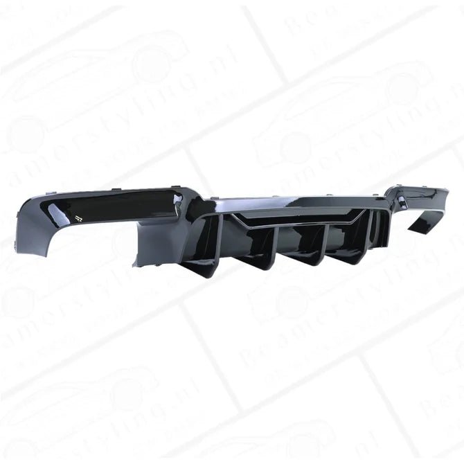 Diffuser - BMW F10 / F11 - M5 Evo Look - Glanzend Zwart | 2010 - 2017 - Beamerstyling.nl